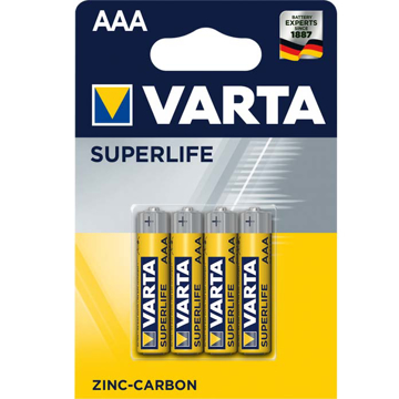 Picture of Baterija 1.5V R03 Superlife Varta AAA
