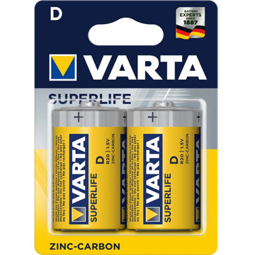 Picture of Baterija R20 Superlife-Varta 1.5V