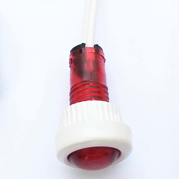 Slika Signalna sij. f8 sa navojem PVC-crvena
