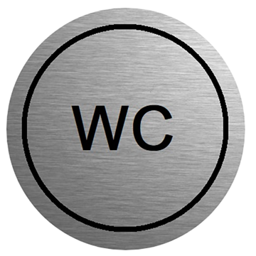 Slika Samolepljivi simbol za Wc - WC - WTS6767-WC