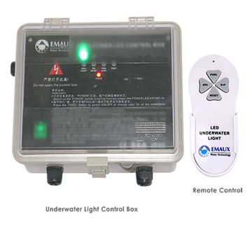 Slika Kontrolna jedinica EMAUX za rasvetu sa daljinskim upravljačem (2x300/220V)